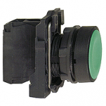 Кнопка Schneider Electric XB5AA31 c возвратом 22мм зеленая