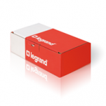 Розетка Legrand Mosaic DLP 3х2К+3 белая с рамкой и суппортом