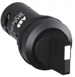 Переключатель ABB C2SS1-30B-11 2-х позиционный черный 1НО1НЗ (45 градусов) с фиксацией
