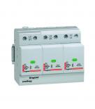 Разрядник Legrand 3-полюсный 25кА 350В