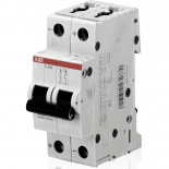Автоматический выключатель 2-полюсной ABB S202 B20