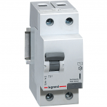 Выключатель дифференциальный двухполюсный (УЗО) Legrand TX3 63А AC300